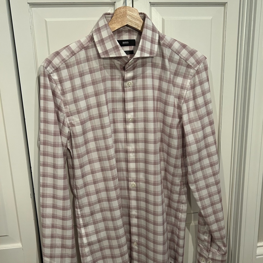 Hugo Boss Slim Fit Easy Iron Dress Shirt